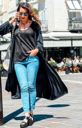 Black JUAN kimono