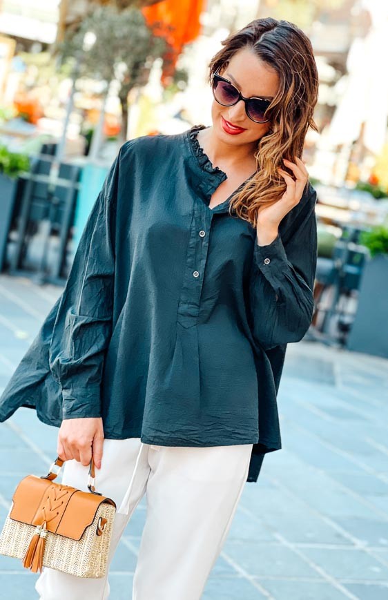 Black CAMERON blouse