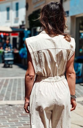 Cream IRINA pantsuit