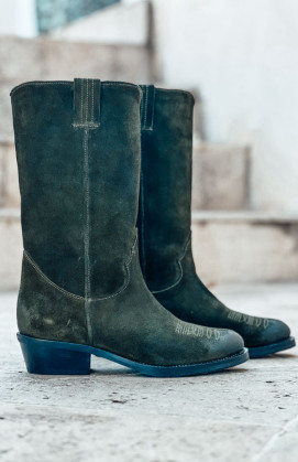 Dark green SMITH boots