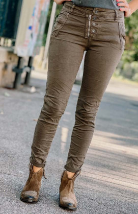 Pantalon MAXENCE marron
