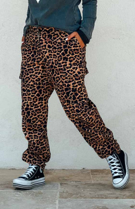 Pantalon CHARLY léopard