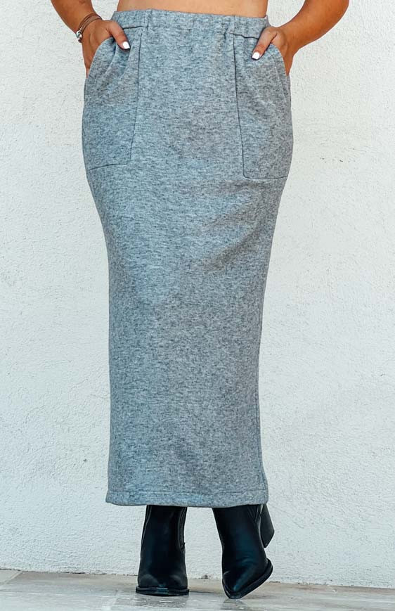 Grey AIKO skirt