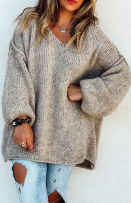 Taupe JACOB pullover