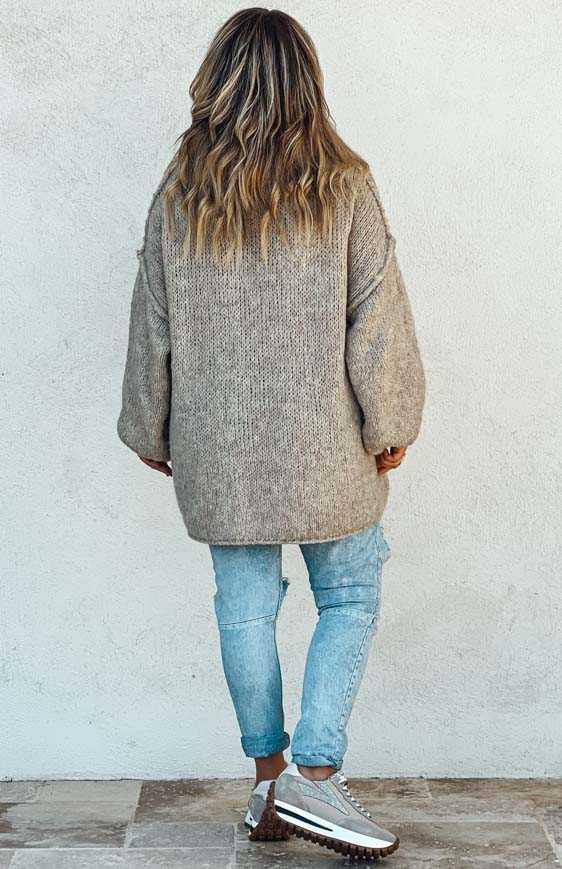 Pull JACOB taupe