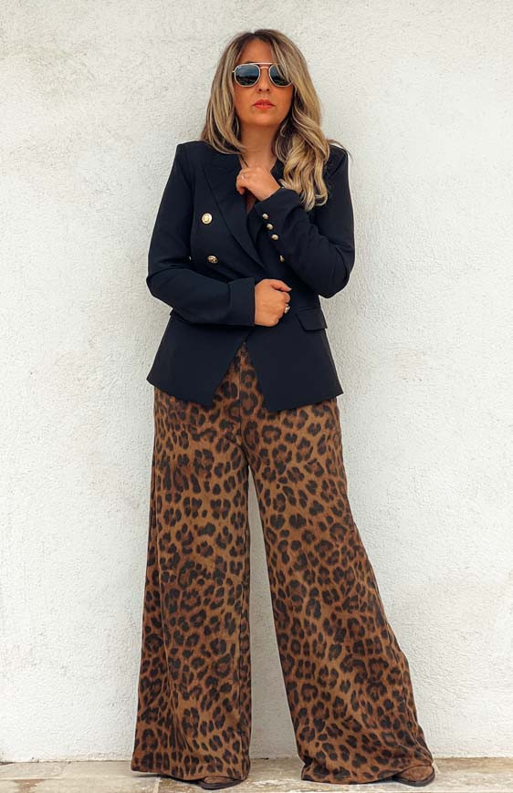 Pantalon DUBLIN léopard
