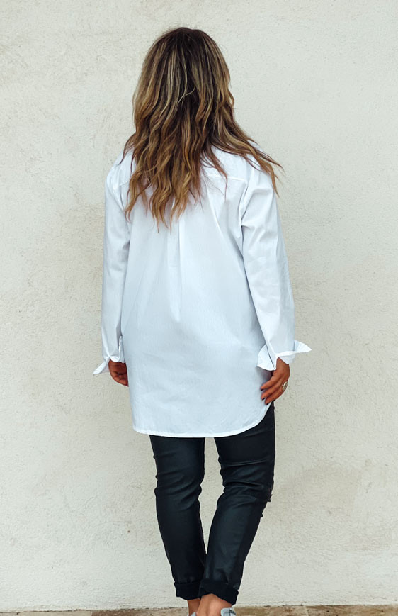 White ELLA shirt