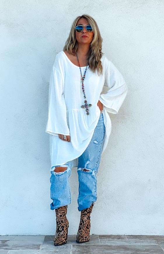 Ecru CALISTA Tunic