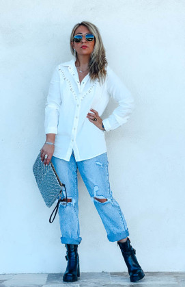 Jean SULY bleu clair