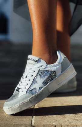 Silver CANCUN sneakers