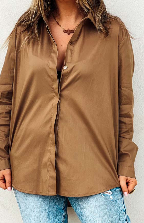 Chemise ELLA camel