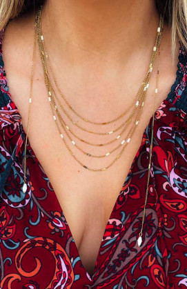 Gold AMADEA necklace