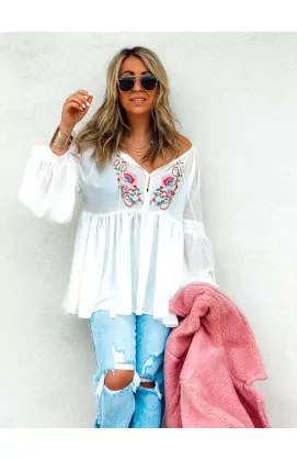 Blouse COACHELLA blanche