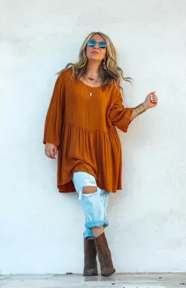 Tunique CALISTA camel