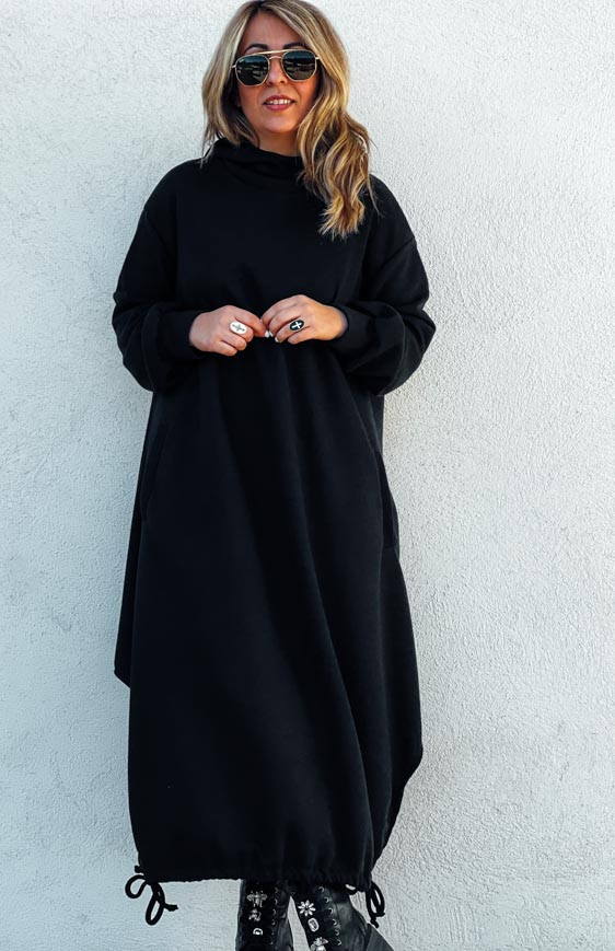 Black MALLAURY long dress