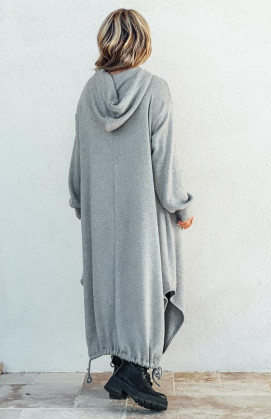 Robe MALLAURY longue grise