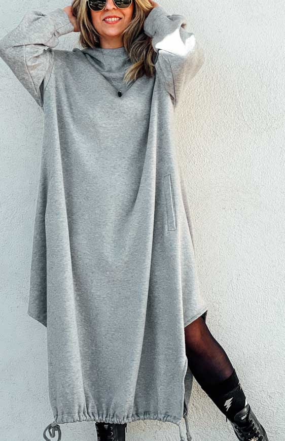 Grey MALLAURY long dress