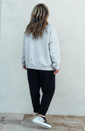 Light grey GIOVANNI sweatshirt
