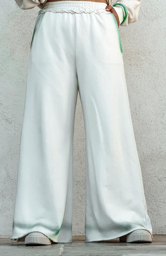 Pantalon WOLF beige vert