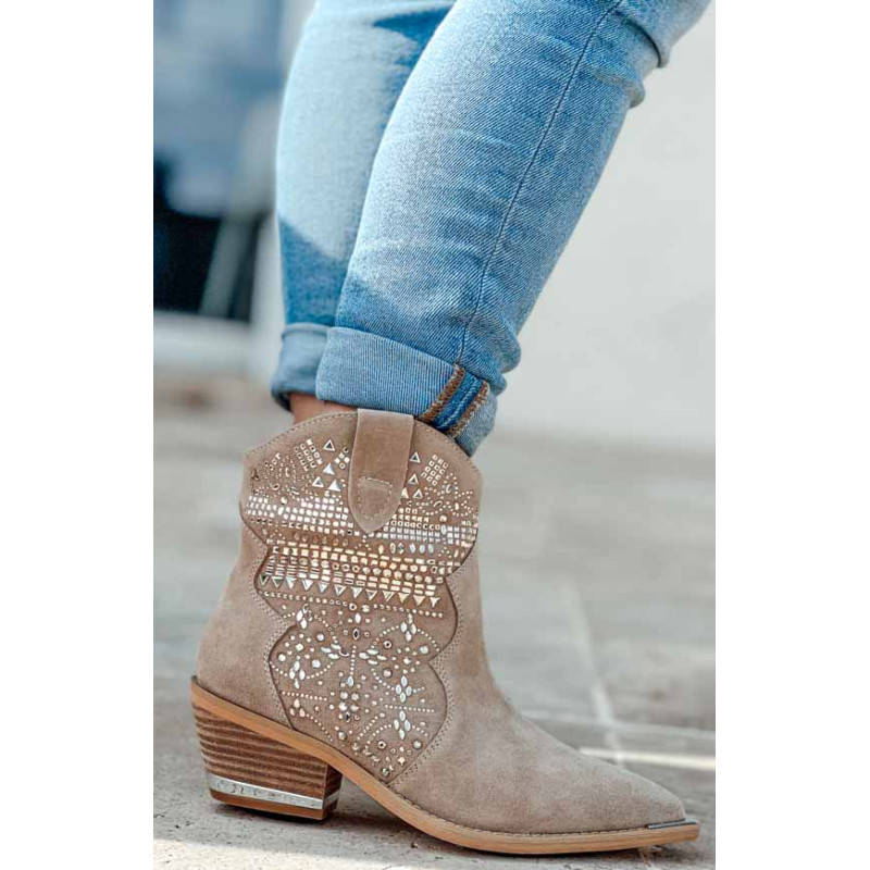 Cheyanna suede ankle bootie 2025