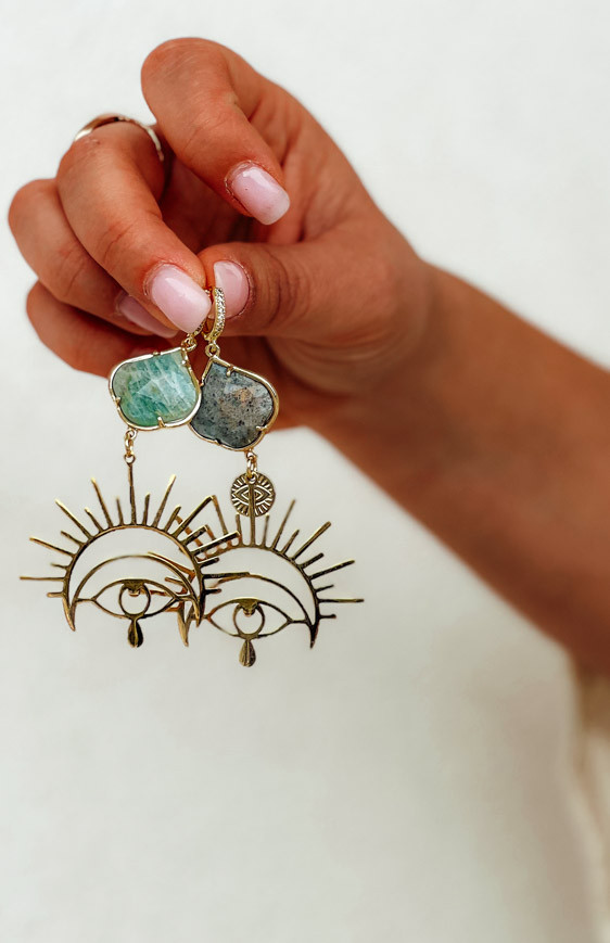 Earrings NAMASTE