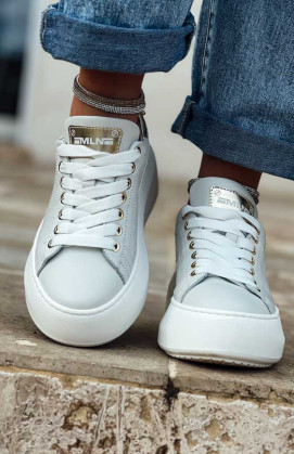 White NAIROBI sneakers
