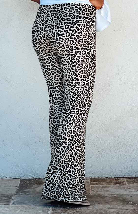 Leopard/beige QUENTIN pants