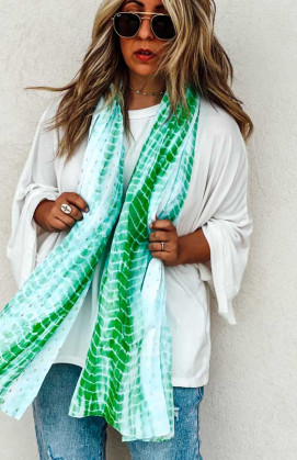 Light green LEVY scarf
