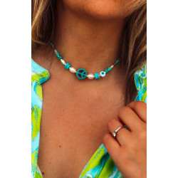 Collier PEACE doré