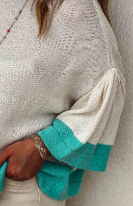 OWEN 3/4 sleeves pullover