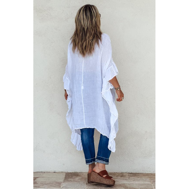 Tunique longue blanche online