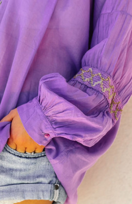 Purple JUNE blouse