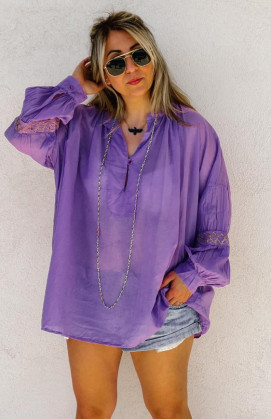 Purple JUNE blouse