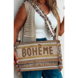 Pochette MOOD grand format noire