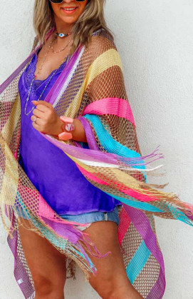 Purple LILI shawl