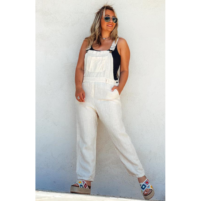 Combinaison Vetement Banditas Salopette DAVIA Beige Banditas