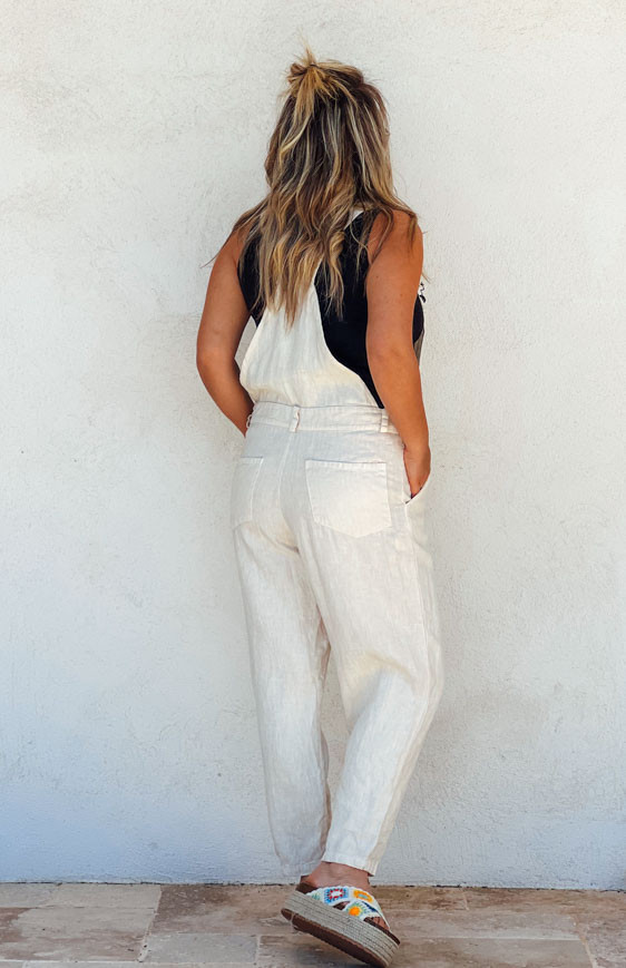 Beige DAVIA overalls