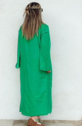 Robe DOLCE longue verte