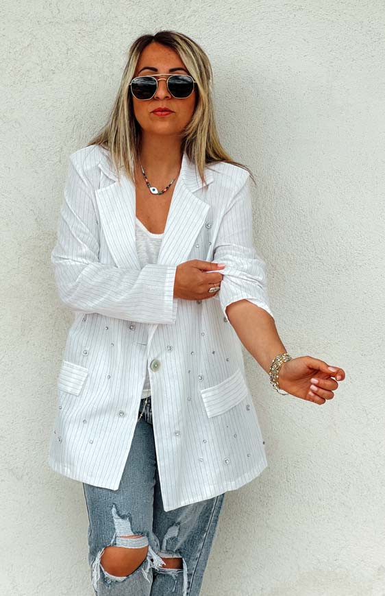 Veste NINA blanche