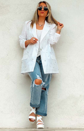 Veste NINA blanche