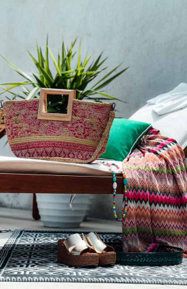 Sac NOMADE fuchsia
