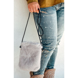 Pochette IVY gris clair