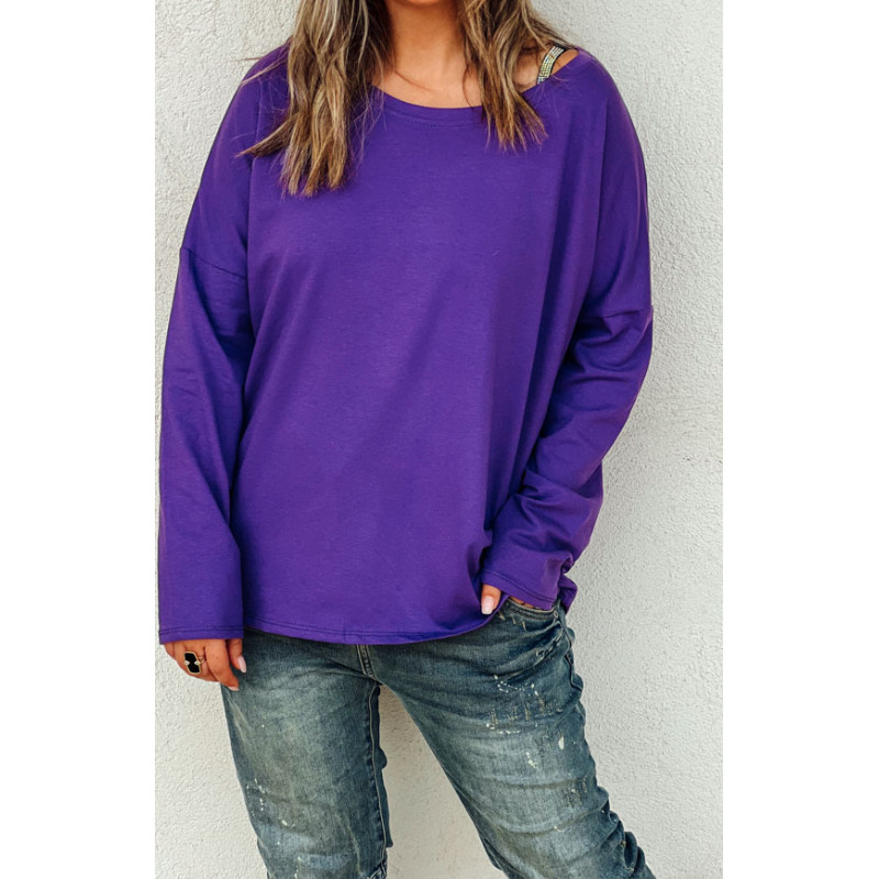 Manche Longue Sport Femme Tee-shirt Manches Longues Col Tunisien