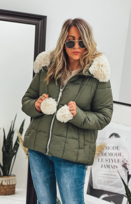 Doudoune PAULA kaki