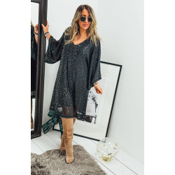 Robe SERENITY courte noire