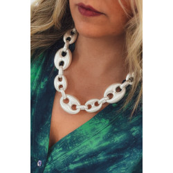 Collier TIGER argenté