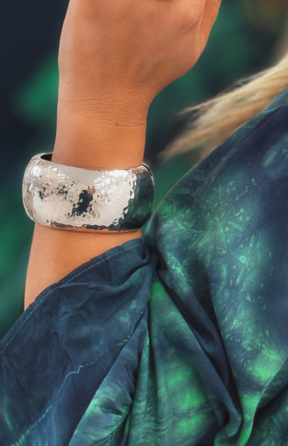 Silver LAGON bracelet