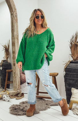 Green ELISEO pullover