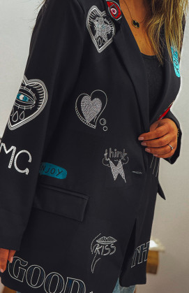 Black DIAMOND blazer