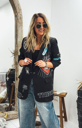 Black DIAMOND blazer